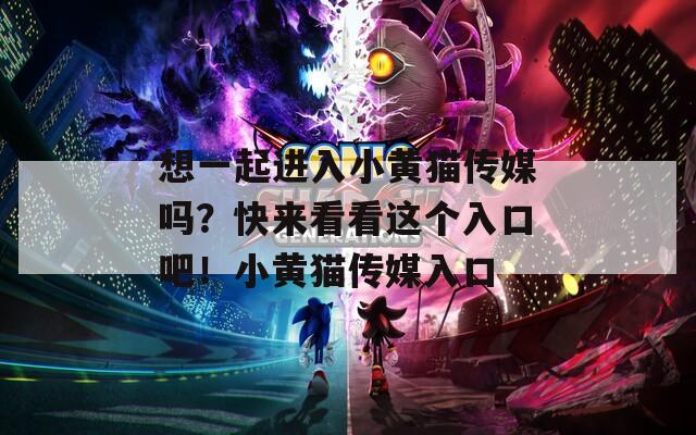 想一起进入小黄猫传媒吗？快来看看这个入口吧！小黄猫传媒入口