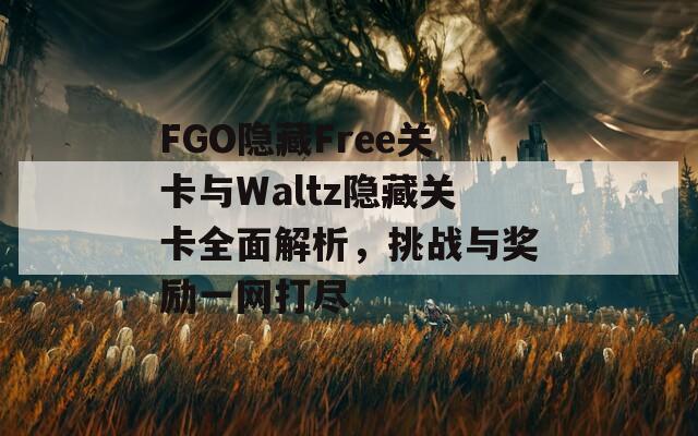 FGO隐藏Free关卡与Waltz隐藏关卡全面解析，挑战与奖励一网打尽