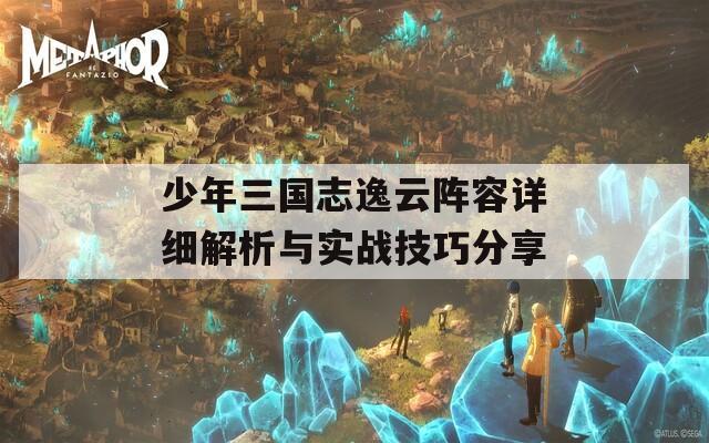 少年三国志逸云阵容详细解析与实战技巧分享