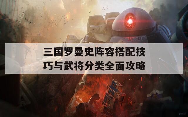 三国罗曼史阵容搭配技巧与武将分类全面攻略